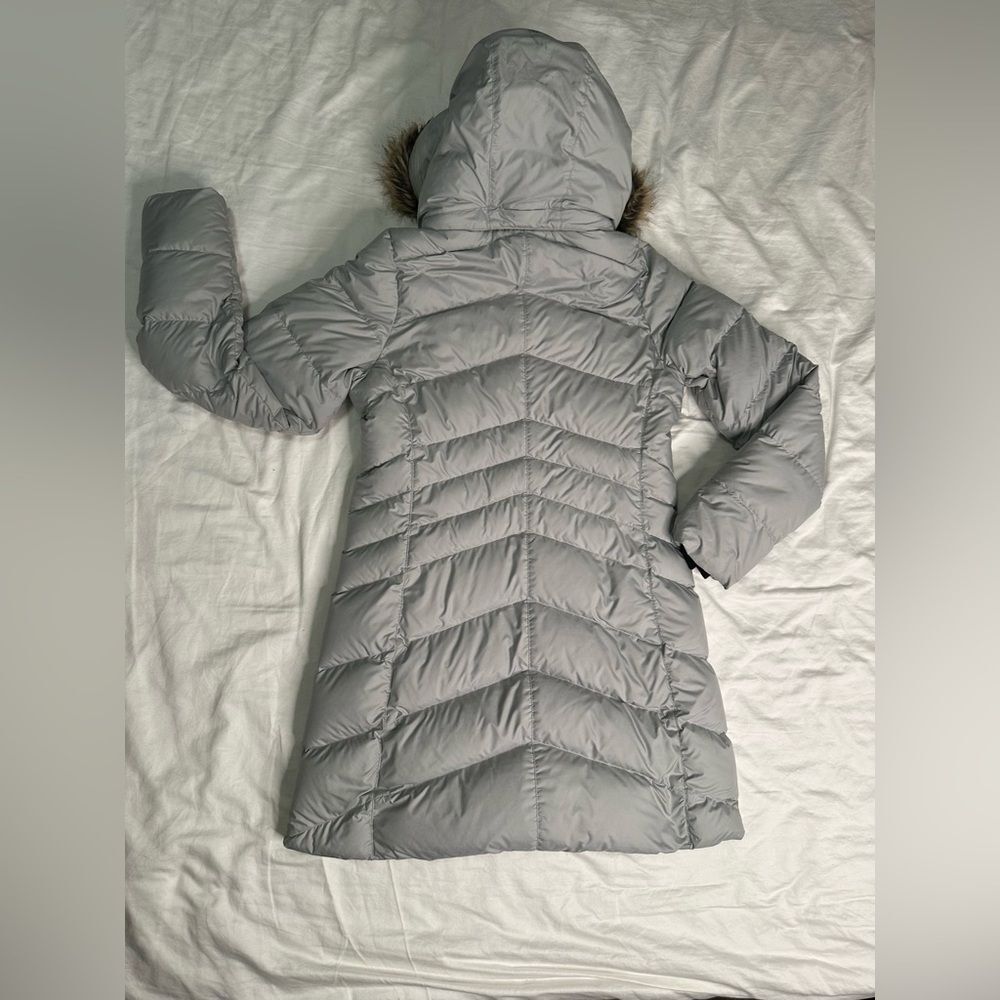 Marmot Montreal Women's 700 Down Puffer Coat - Glacier Grey | Size M - Picture 8 of 13